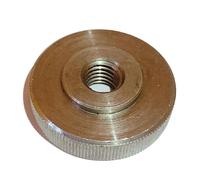 meinschraubenversand.de - Écrou moleté plat - Toutes tailles et quantités M3 - M4 - M5 - M6 - M8 - M10 - Filetage en acier inoxydable - Écrous de réglage DIN467 avec bord moleté cannelé M3 - 1 pièce