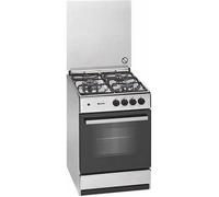 Bricoomarket - CuisiniÃ¨re Ã Gaz Meireles G540 DV 55 cm Acier inoxydable (3 Feux Ã gaz)