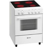Meireles E604W.1 Cuisinière électrique blanche 55L 4 zones