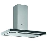 Meireles MEP 470 XN Monté au mur Noir, Acier inoxydable 540m³/h C hotte - Hottes (540 m³/h, Conduit, D, A, D, 67 dB)