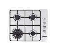 Meireles mg 3650 x Plaque - Plaque (intégré, gaz, acier inoxydable, rotatif, Top Left, a)