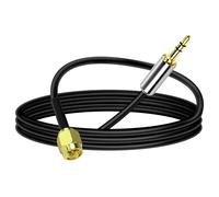 MEIRIYFA Câble d'extension SMA vers TRS 3,5 mm - SMA vers TRS 1/8" - Adaptateur RF coaxial pour antenne radio - 1 m
