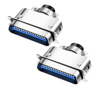 MEIRIYFA CN Lot de 2 adaptateurs de câble plat IDC 36 broches IDC mâle Centronics pour imprimante