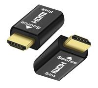 MEIRIYFA Emulateur HDMI EDID 4K, HDMI Dummy Plug Headless Ghost Display Emulator Virtual Monitor EDID Passthrough Emulator 3840x2160@60Hz Compatible avec Windows Mac OSX Linux (2PCS)