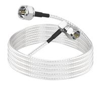 MEIRIYFA F - type Câble de connecteur coaxial, coaxial RF numérique rg316 mâle à angle de 90° pour HDTV, CATV, modem, récepteur satellite (2m)