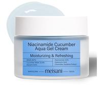 Meisani Niacinamide Cucumber Aqua Gel Cream, Crème visage rafraîchissante au concombre et niacinamide, texture gel, 50ml