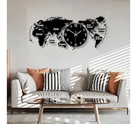 MEISD Horloge Murale décorative Extra Large pour décoration de Salon, 100 cm, Horloge Murale géante Moderne pour Chambre à Coucher, Cuisine, Bureau, Maison, Grande Horloge Murale à Monter soi-même,