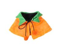 MEISH Cape de fête réversible en forme de citrouille pour animal de compagnie - Cape d'Halloween pour chien et chat - Costume d'Halloween pour fête de costumade pour animal de compagnie (taille S)