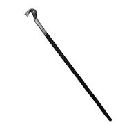 MEISH Déguisement de roi sceptre serpent - Accessoires de déguisement de pharaon égyptien pour Halloween, cosplay, carnaval - Argenté