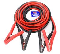 MEISHILE 2 X 5M Cable De Demarrage Voiture, 3000A Câbles De Démarrage, Cable Batterie Voiture, Cable Demarrage Voiture, Pince Batterie Voiture, Pince Voiture Batterie pour Moteurs Essence Et Diesel
