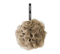 MEISISLEY Fleur De Douche Naturelle Eponge Bain Exfoliant Éponge Boule de Souffle Bain Loofah Douche Accessoires Douche Éponge Bouffée Douche Puff Luffa Khaki