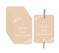 MEISO Lot de 150 étiquettes d'étincelles brillantes de mariage, cartes d'étoiles scintillantes en carton, étoiles filantes pour mariage, mariés, coupe, gâteau, anniversaire, décorations