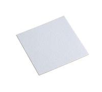 Meister, 645536 Patins en feutre autocollant, 200 x 200 mm, blanc