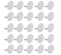 Meister 7460310 Lot de 25 couvercles à Ressort pour boîtes de jonction Ø 70 mm