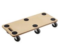Meister 821420 Chariot à roulettes, Contreplaqué, roues en TPE - 680 x 290 mm - 300 kg