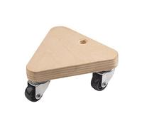 Meister Chariot à roulettes 822140 – contreplaqué, roues en PP 134 x 134 mm, 100 kg