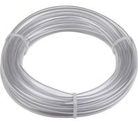 Meister 9920380 Tuyau en PVC Transparent - 6 m x 10 mm - sans Insert en Tissu - pour Circulation de l'air et des liquides - pour Applications sans Pression/Tuyau d'air/Tuyau d'aquarium /