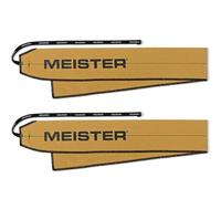 Meister Bandes de Poignet LockDown - Support Ajustable Non Élastique pour Musculation, Force & Entraînement Croisé - Coyote