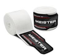 Meister Bandes Semi-Élastiques Junior de 108" (274 cm) pour MMA et Boxe (Paire) - Blanc