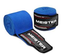 Meister Bandes Semi-Élastiques Junior de 108" (274 cm) pour MMA et Boxe (Paire) - Bleu