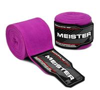 Meister Bandes Semi-Élastiques Junior de 108" (274 cm) pour MMA et Boxe (Paire) - Violet