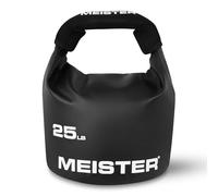 Meister BEAST Kettlebell de sable portable - Sac de sable souple - 11,3 kg - Noir
