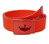 Meister Ceinture de Golf Web Player - Ajustable & Réversible - Rouge Équipe