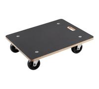 Metafranc Chariot de transport WU0822020 PA Charge max 400 kg 590x490x140 mm 4 roulettes pivotantes