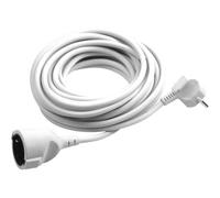 Meister extension de mise la terre 10 m de câble, blanc, IP20