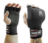 Meister Gants Bandes Intérieures ProWrap Rembourrés pour Les Mains (Paire) - Noir - Petit/Moyen