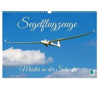 Meister in der Schwebe: Segelflugzeuge (Wandkalender 2026 DIN A3 quer), CALVENDO Monatskalender: Segelflieger: Die Nachfahren Otto Lilienthals