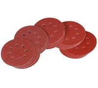 Meister Kit Disques abrasifs Diamètre 125 mm, grain 40/80/120, Velcro, 30 Pièces, 5815000