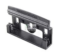 MEISTER Lot de 50 clips de fixation pour plinthes en plastique