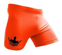 Meister MMA Short de Combat Vale Tudo Crown - Orange - 32/33
