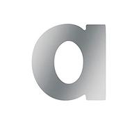 Meister - Numéro de maison - En inox - Design 3D - Excellente lisibilité - Possibilité de combiner chaque numéro - Signalétique pour mur, porte et portail, 424107