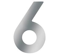 Meister - Numéro de maison - En inox - Design 3D - Excellente lisibilité - Possibilité de combiner chaque numéro - Signalétique pour mur, porte et portail, 424057