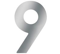 Meister - Numéro de maison - En inox - Design 3D - Excellente lisibilité - Possibilité de combiner chaque numéro - Signalétique pour mur, porte et portail, 424087