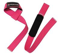 Meister Paire de Bandes élastiques de Musculation Neoprene Rembourrée et antidérapant - Rose