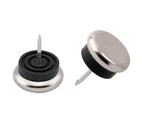 Meister Patins pour Meubles Métal, avec stylet et tampon, Ø 30 mm, 8 Pièces, 644566