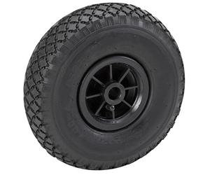 Meister Roue gonflable 260 mm, pour diables, jante en PVC, 810140