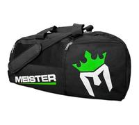 Meister - Sac de Sport Convertible ventilé - Idéal à Transporter - Noir/Vert électrique, Noir avec Vert électrique, 66 x 30,5 x 30,5 cm