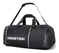 Meister Sac de sport convertible ventilé - Idéal à transporter, V2.0 Noir, 26" x 12" x 12", Sac à dos convertible sac de sport