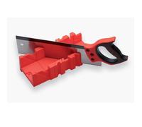 MEISTER Scie à dos + boîte à onglet