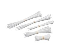 Meister Serre-câbles Assortiment de Blanc, 250 pièces, 1746650