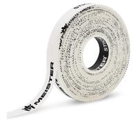 Meister StickElite Bande athlétique professionnelle poreuse pour doigts et orteils - 15 yd x 1/2" - Blanc - 2 rouleaux