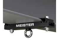 Meister Serre-Poutre Support de Suspension pour Sacs de Frappe de Boxe & MMA, Sangles & Plafond - Noir - 5,5" - 7,5"
