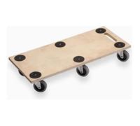 Meister 821420 Chariot à roulettes, Contreplaqué, roues en TPE - 680 x 290 mm - 300 kg