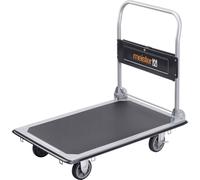 Meister Werkzeuge 8985540 Chariot plateforme pliable, avec espace de rangement