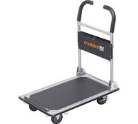 Meister Werkzeuge 8985620 Chariot plateforme pliable, avec espace de rangement