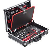 Mallette à outils équipée Meister Werkzeuge WU8971460 universelle 121 pièces (L x l x H) 460 x 320 x 140 mm